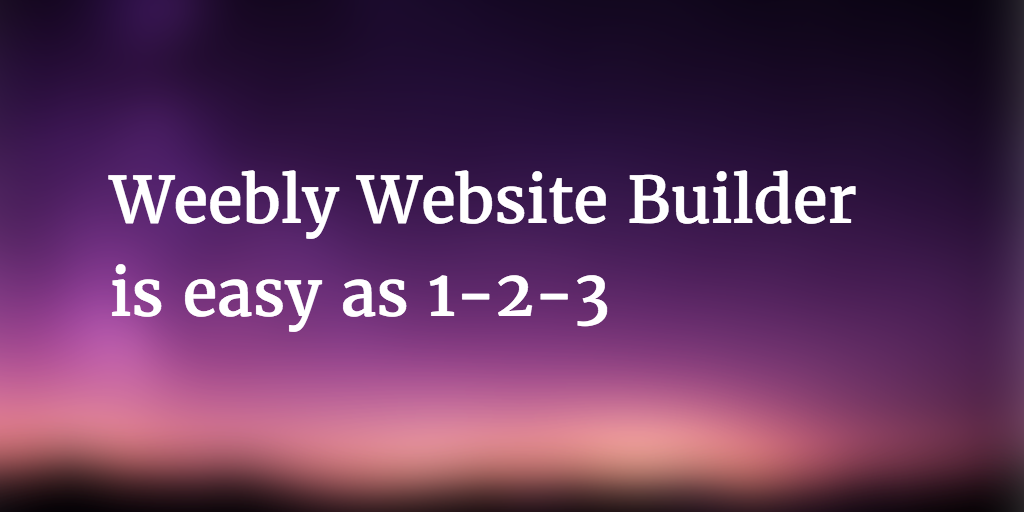 weebly is the easiest website editor, content manager, systems